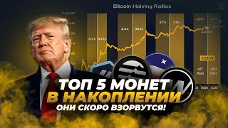 АЛЬТКОИНЫ ИМЕЮТ БЕЗУМНЫЙ ПОТЕНЦИАЛ ДЛЯ РОСТА! ТОП 5 криптовалют для ОГРОМНЫХ иксов в 2025 году.