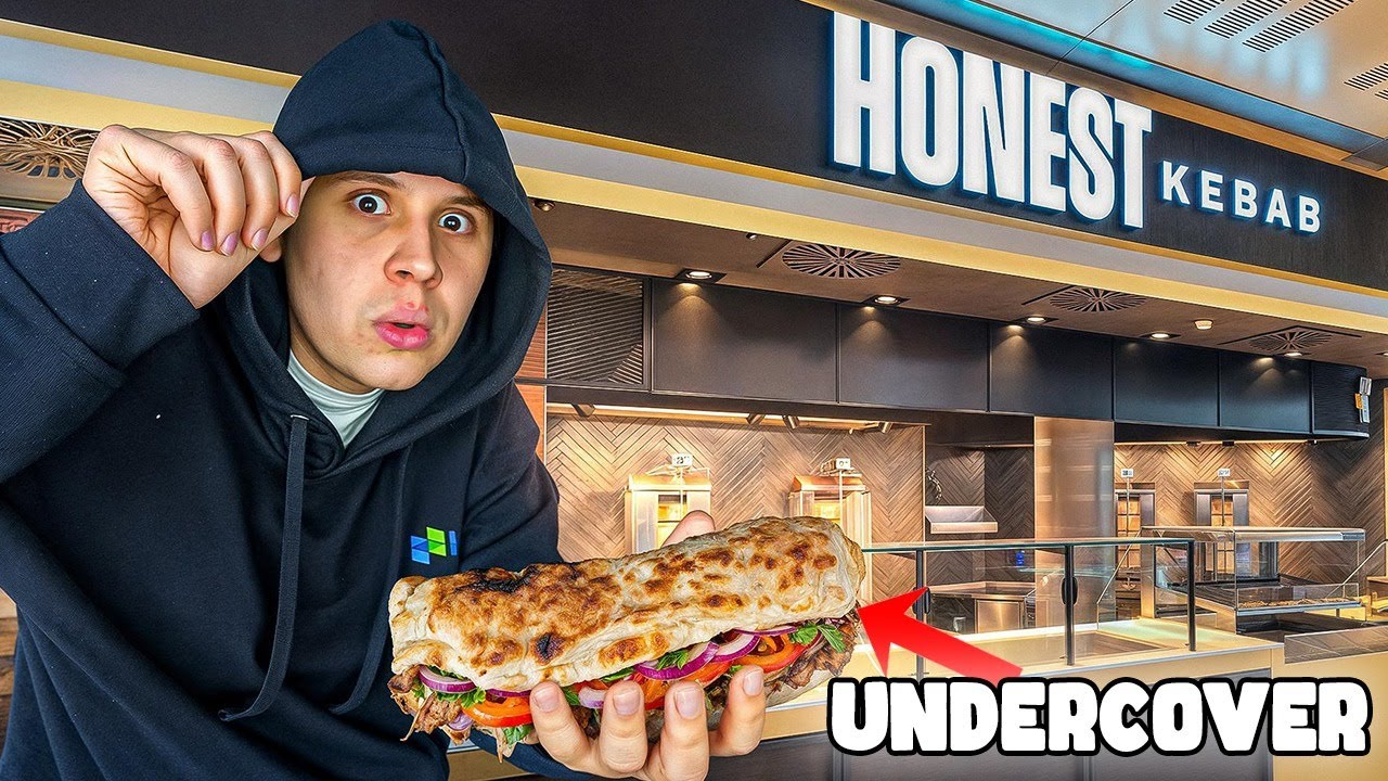 UNDERCOVER TEST BEI HOLLES NEUEN DÖNER!(OHNE KAMERA AUCH SO GUT?)