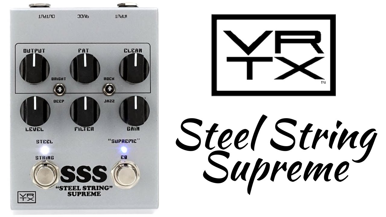 ギター Demonfx SSS \"STEEL STRING\" SUPREME Demonfx SSS Steel String Supreme + PDC 3A Power Split Cable