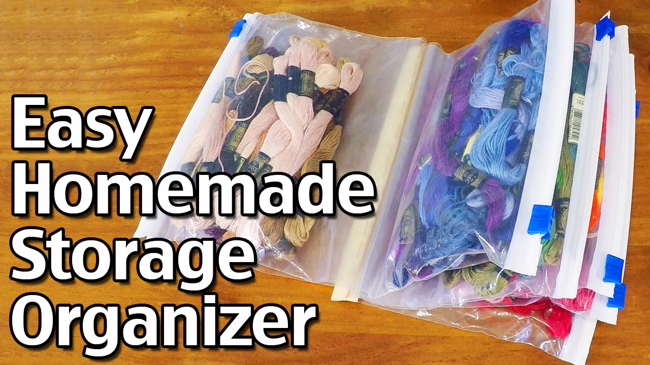 How To Make An Easy Homemade Storage Organizer 