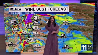 Shower chances return on Thursday
