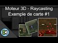Moteur raycasting  map 1  palm os
