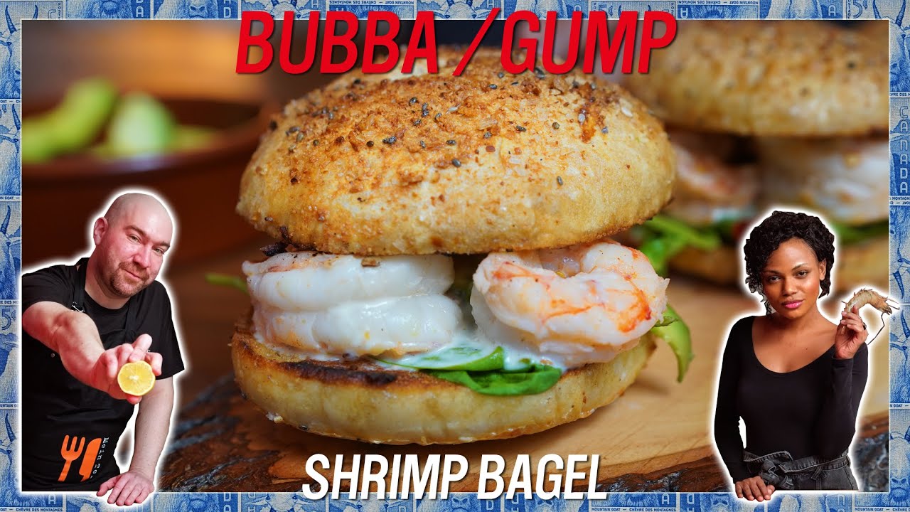 NY Bagel | Jumbo Shrimp | Aioli