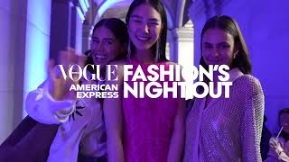 Vogue American Express Fashion’s Night Out Melbourne Wrap | Vogue Australia