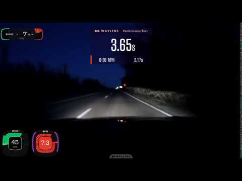 2003 Honda S2000 Kraftwerks Supercharged v1 kit 0-60 test.