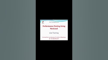 Performance Testing using NeoLoad Live Training ||YouTube Short||