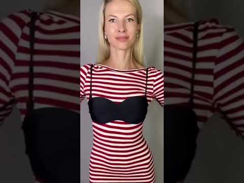 Видео: 9 способов носить бюстгальтер с платьем без спинки