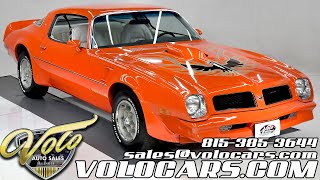 1976 Pontiac Trans Am For Sale At Volo Auto Museum V19896