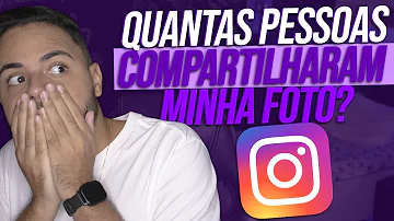 Como ver compartilhamento no Instagram?