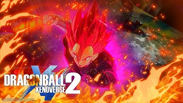 Vegeta (SS God) Ultra Super Villain Stamina Break and Infinite Combos | DBXV2 DLC17