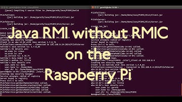 Java RMI without RMIC on the Raspberry Pi