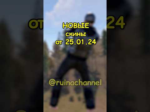 Обзор НОВЫХ январских скинов в RUST / РАСТ #rust #раст #shortsrust #гайд #shorts