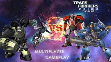 Transformers Prime The Game Wii U Multiplayer (Brawl Tournament) Part 212