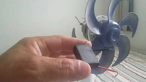 O que define a velocidade do ventilador?