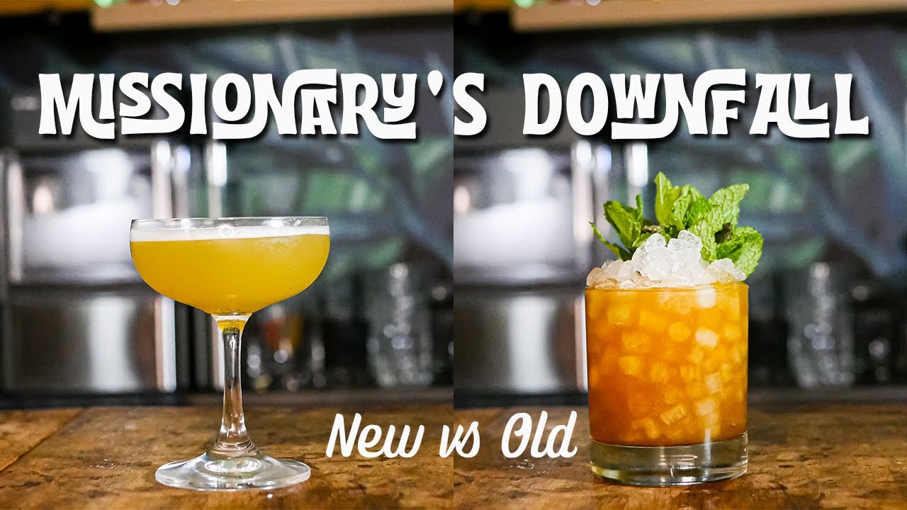 Remaking this Classic Frozen Tiki Cocktail 2-Ways | Missionary’s Downfall