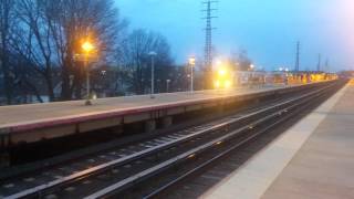 Babylon train to Penn station filmed at the Lynbrook station