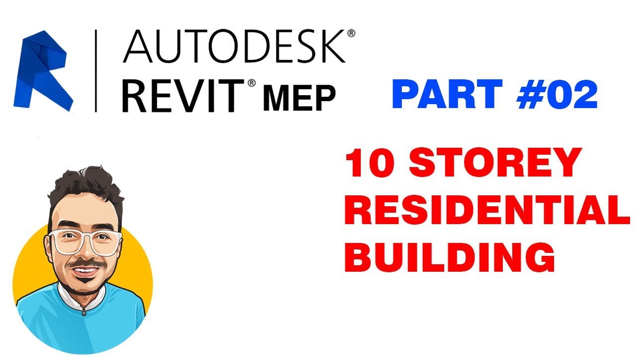 Revit MEP project design - 10 storey building part 02 - YouTube