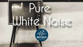 Pure White Noise | 1 Hour TV Static for Sleep, Focus & Relaxation screenshot 4