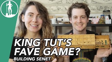 Senet | Making an Ancient Egyptian Board Game - Part 1 | ANCIENT GAMES