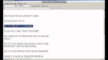 How To Upload Clips From MW3 Online Vault Onto Youtube:)