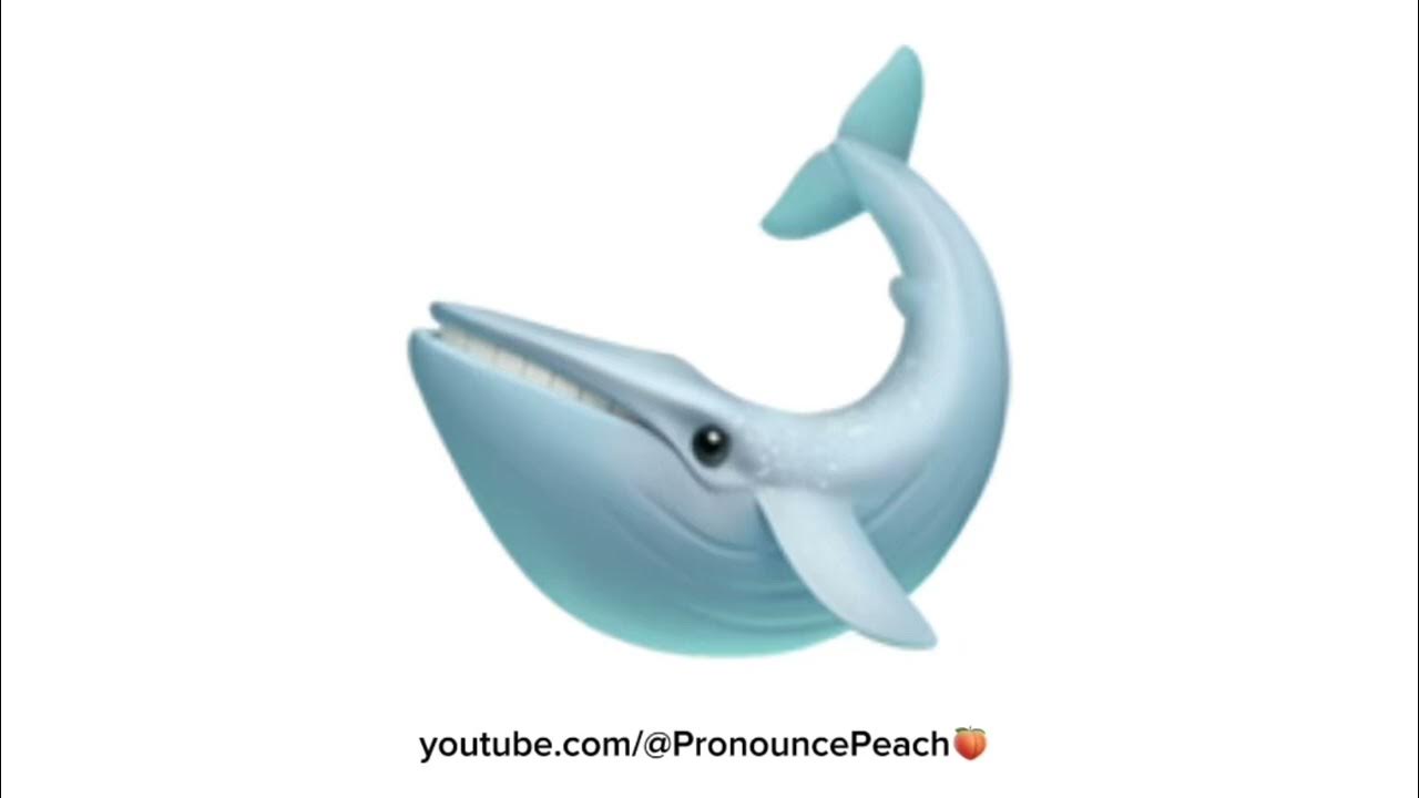 How to Pronounce 🐋 - YouTube