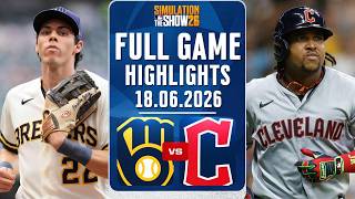 🔴LIVE🔴Brewers Vs Cleveland Guardians Full Game Highlights June 17, 2026 Envivo MLB THE SHOW 26