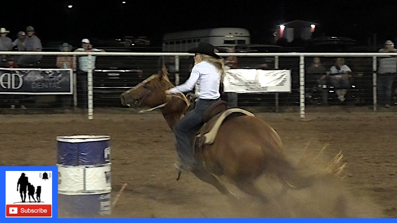 Barrel Racing 2021 White Deer Rodeo Friday YouTube