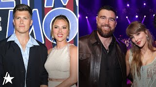 Travis Kelce & Colin Jost REACT To Being 'Less Famous’ Than Taylor Swift & Scarlett Johansson Wealth