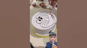 Thumbnail of KUE TART GAMBAR DORAEMON‼️ #dubbing #ngeshortsdulu #shortfeed #doraemon