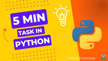 5 Minutes Task--- Partial Function in Python