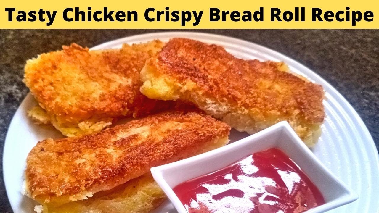 Tasty Chicken Crispy Bread Roll Recipe - Homemade Recipe - By Limitless Cooking