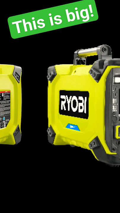 Ryobi just announced the best 1800 watt power station yet!#diy #ryobitools #lifehacks @ryobitoolsusa