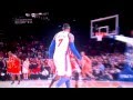 Carmelo anthony clutch game winning three pointer in ot against the bulls 08042012