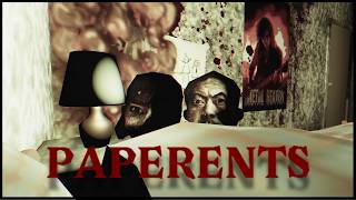 Paperents (All Endings) - Indie Horror Game - No Commentary screenshot 2