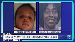 Missing child alert issued for 10-month-old out of West Palm Beach