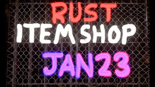 Rust Skins | New Item Shop | Review | Showcase | 23 JAN