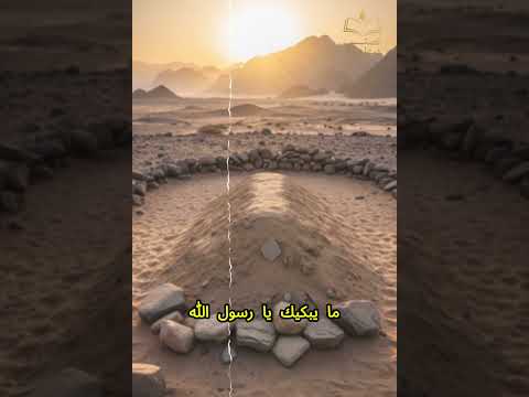 هل تعلم لماذا بكى النبي ﷺ عند قبر أمه مشهد أبكى الصحابة جميع ا