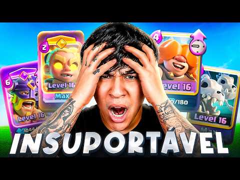 I USED THE MOST ANNOYING AND BROKEN COMBO IN CLASH ROYALE TOP LADDER😂👑
