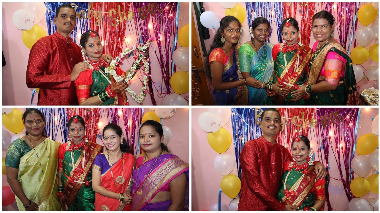 Jitendra & Janhvi Baby Shower !! The Maharashtrian Couple!! Bhadekar Family 😍🥰. YouTube