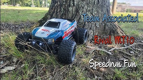 Team Associated Mt10 Speedrun and Quick Bash