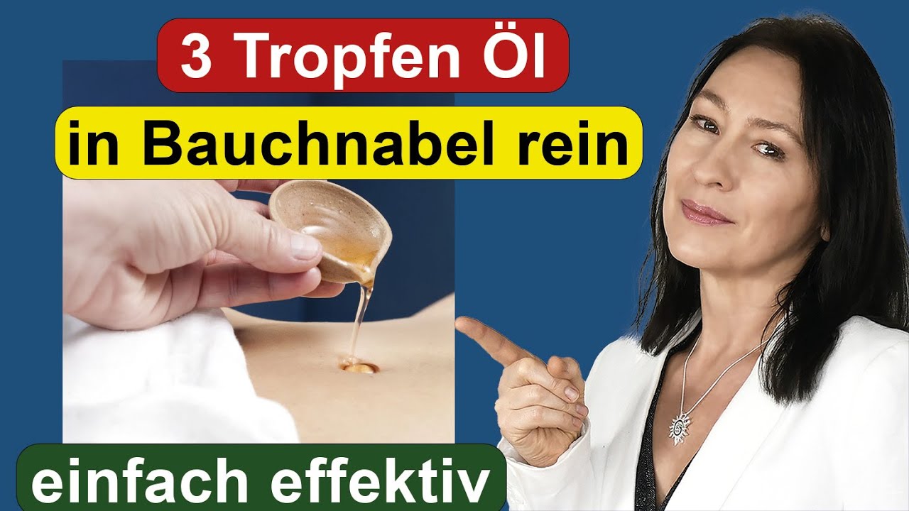 Erstaunlicher Effekt mit dieser Methode. Bauchnabel Anwenduing.