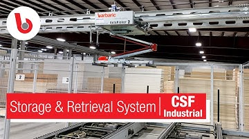 Barbaric CSF Industrial // Automated Storage and Retrieval System // Plattenlager