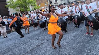 Comparsa Makondo. Desfile de Llamadas por el Día Nacional del Candombe. 02122023.