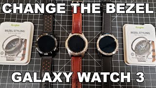 Change the BEZEL on the Samsung Galaxy Watch 3
