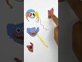 Poppy Playtime Chapter 5 Character Line Matching Paper Art #ytshorts #trending #poppyplaytime