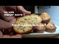Magdalenes salades de beicon i formatge