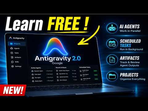 Google’s FREE AI: Antigravity 2.0 Masterclass