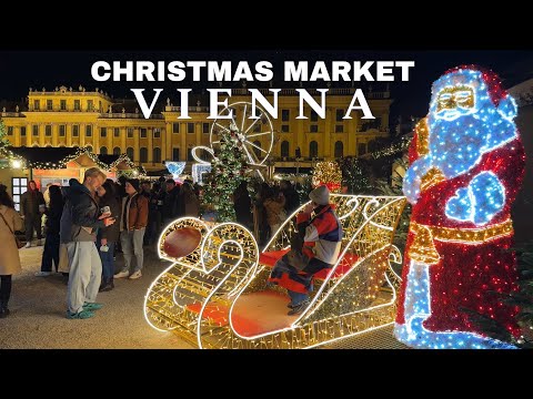 Vienna, Christmas Markets 2025 - Schönbrunn Palace
