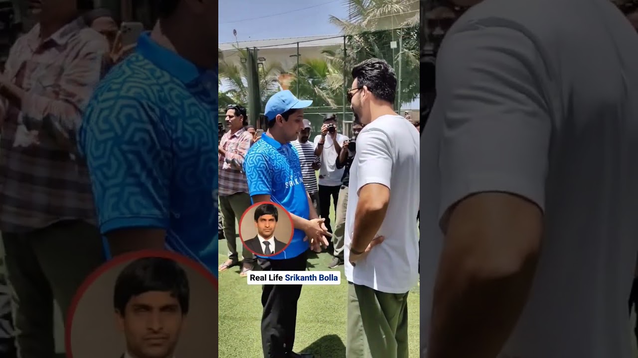 Real Life Srikanth Bolla With Srikanth's Team 