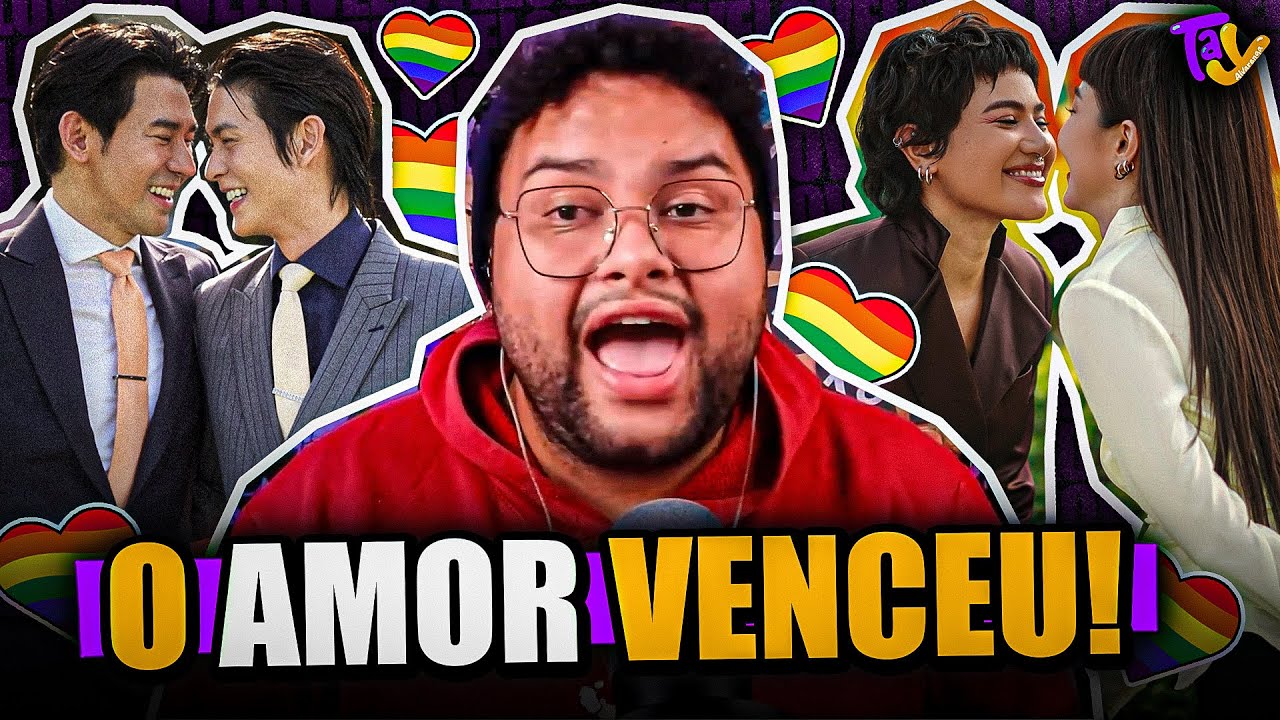 APROVARAM O CASAMENTO LGBTQIAPN+ NA TAILÂNDIA! 🌈💖 + Casais BLs comemorando! | TaY